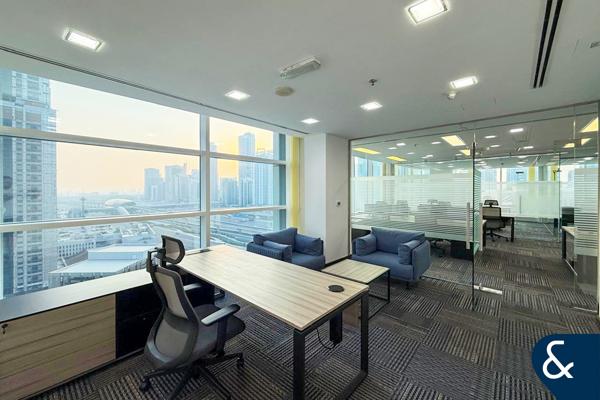 Grade A Tower | Glass Partitions | Furnished